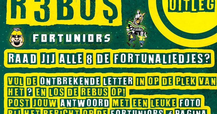 Uitslag Fortuniors rebus Route’68